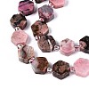 Natural Rhodonite Beads Strands G-P534-A16-02-3