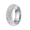 201 Stainless Steel Finger Rings for Women WGAEC69-04-2