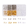 922Pcs Plastic & Eco-Friendly Plastic & Iron & Brass with Plastic Pads Ear Nuts FIND-YW0001-21-2