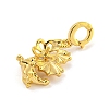 Long-Lasting Plated Brass Pendant Bails LS-KK-O008-02B-G-2