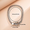 Golden Stainless Steel Belt Buckle Choker Necklaces IA9570-2-5