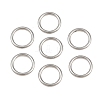 304 Stainless Steel Closed Jump Rings STAS-G393-06P-16-1