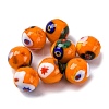 Handmade Millefiori Lampwork Beads LAMP-R003-02B-02-1