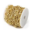 Brass Glass Rhombus Link Chains CHC-R001-05G-04-2