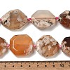 Natural Cherry Blossom Agate Beads Strands GG-CBAD7AB-04-3