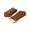 PU Imitation Leather Sew on Toggle Buckles FIND-WH0114-34KCG-3