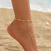 Brass Multi-layered Fashionable Anklets for Women RX8462-4