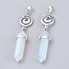 Opalite Pointed Big Pendants G-D0021-01P-09-3