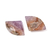 Natural Amethyst Lace Agate Pendants G-K381-08-2