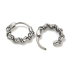 316 Surgical Stainless Steel Hoop Earrings EJEW-D096-19G-AS-2