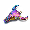 Rainbow Color Alloy Pendants PALLOY-S180-026-RS-3