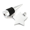 Alloy Red Wine Stopper AJEW-Z016-02C-P-2