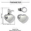 304 Stainless Steel Pendants SA-OY003-64P-01-2