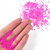 11/0 Grade A Transparent Glass Seed Beads X-SEED-N001-D-207-4
