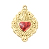 304 Stainless Steel Enamel Pendants LS-STAS-K303-04G-05-1