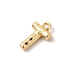 Brass Charms KK-P340-01G-T-2