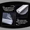 6Pcs Transparent PVC Sheets FIND-WA0001-34A-4