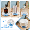 2Pcs Bohemian Macrame Cotton Car Cup Holder Coasters AJEW-OC0014-44A-7