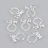 Plastic Clip-on Earring Findings KY-S155-07-1