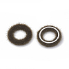 Faux Mink Fur Covered Linking Rings X-WOVE-N009-07D-2