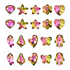 Glass Rhinestone Pendants YS-TAC0007-01C-8