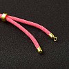 Nylon Twisted Cord Bracelet Making MAK-M025-111-2