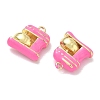 Brass Enamel Pendants LS-KK-A300-05G-2