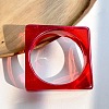 Exaggerated Geometric Shape Resin Bangles for Women FS-WG48DEE-08-1