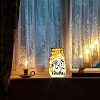 PVC Lamp Film for DIY Colorful Light Hanging Lamp Frosted Glass Jar DIY-WH0512-002-5