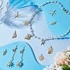 18Pcs 9 Styles Ocean Series Alloy Pendants FIND-UN0007-28-2