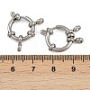 304 Stainless Steel Spring Ring Clasps STAS-B095-03P-02-3