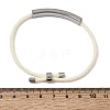Round Nylon Milan Cord Slider Bracelet Making BJEW-L722-01P-14-3