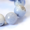 Natural Sodalite Round Bead Strands G-E334-4mm-08-6