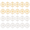 24Pcs 4 Style Stainless Steel Links Connectors STAS-UN0027-67-1