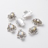 Alloy Cabochons MRMJ-N003-08-006-1