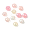 UV Plating Opaque Acrylic Beads OACR-G058-15A-1