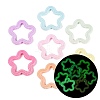 Luminous UV Plating Opaque Acrylic Beads OACR-Q204-29-1