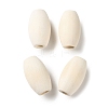 Wooden European Beads WOOD-A029-02-1