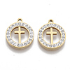 201 Stainless Steel Pendants STAS-N091-19G-1