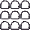 12Pcs Alloy Spring Gate Rings FIND-CN0002-49B-1