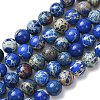 Natural Imperial Jasper Beads Strands G-A175B-8mm-06-2
