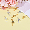 10 Sets 2 Colors Zinc Alloy Magnetic Clasps PALLOY-CJ0001-139-7