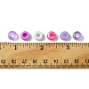 424G 8 Styles Plastic Pearlized Beads KY-FS0001-21A-6