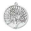 Tibetan Style Zinc Alloy Pendants TIBEP-EA11591YKG-AS-LF-1
