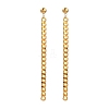 Chain Tassel Earrings EJEW-JE04253-1