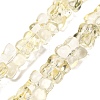 Transparent Glass Beads Strands GL-CBAAE04-01J-1