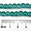Frosted Transparent Glass Bead Strands LS-GLAA-P065-6mm-08-3