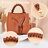 PU Imitation Leather Braided Bag Handles and Purse Drawstring FIND-WR0009-12-4