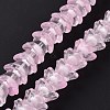 Transparent Glass Beads Strands LAMP-H061-01C-01-3