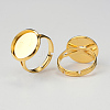 Adjustable Brass Ring Components MAK-Q009-13G-12mm-2